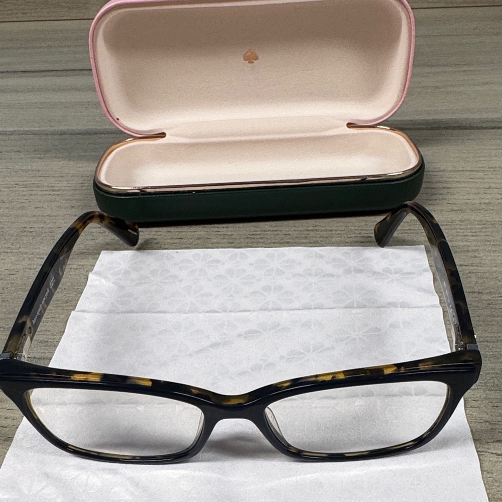 Kate Spade eyeglass frames.